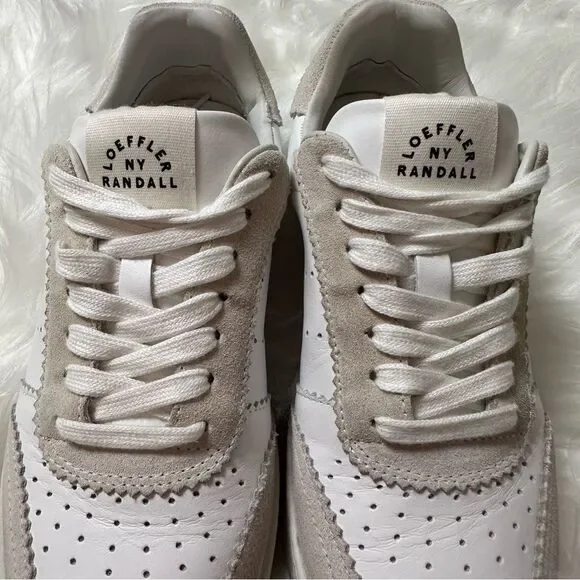 Loeffler Randall Keeley Leather Low-Top Sneakers